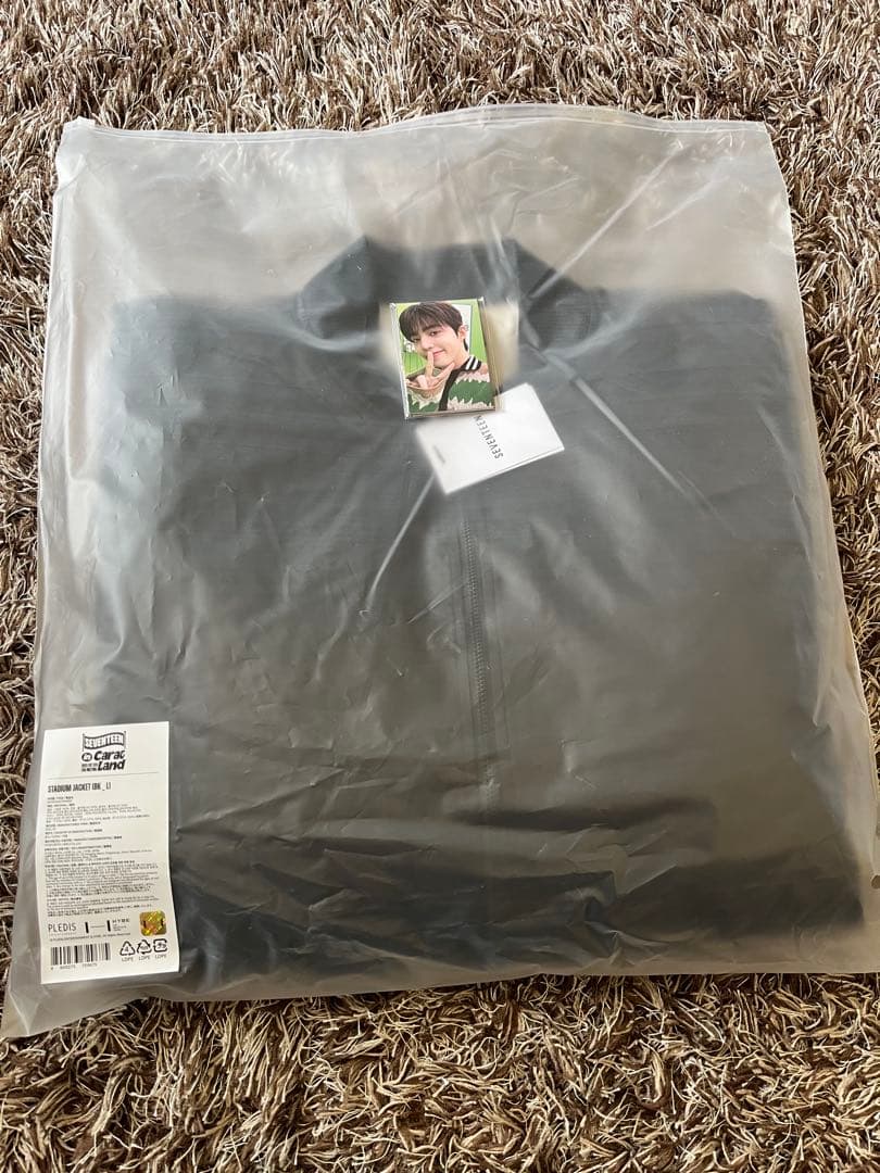 セブチSEVENTEEN 韓国ファンミ限定 スタジアムジャケット ※トレカ付 L