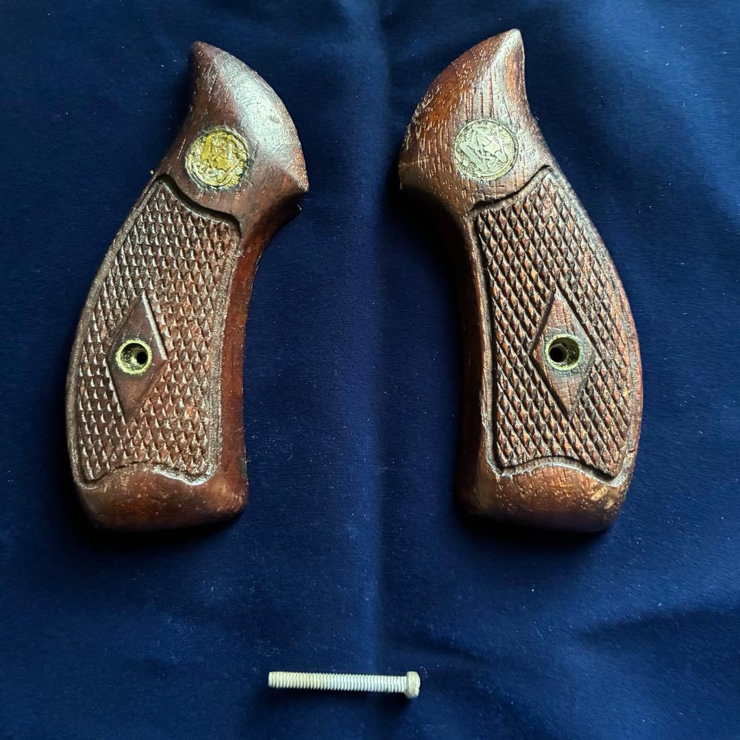 JフレームS &Wチーフスペシャル M36 純正　ダイヤモンドチェッカー