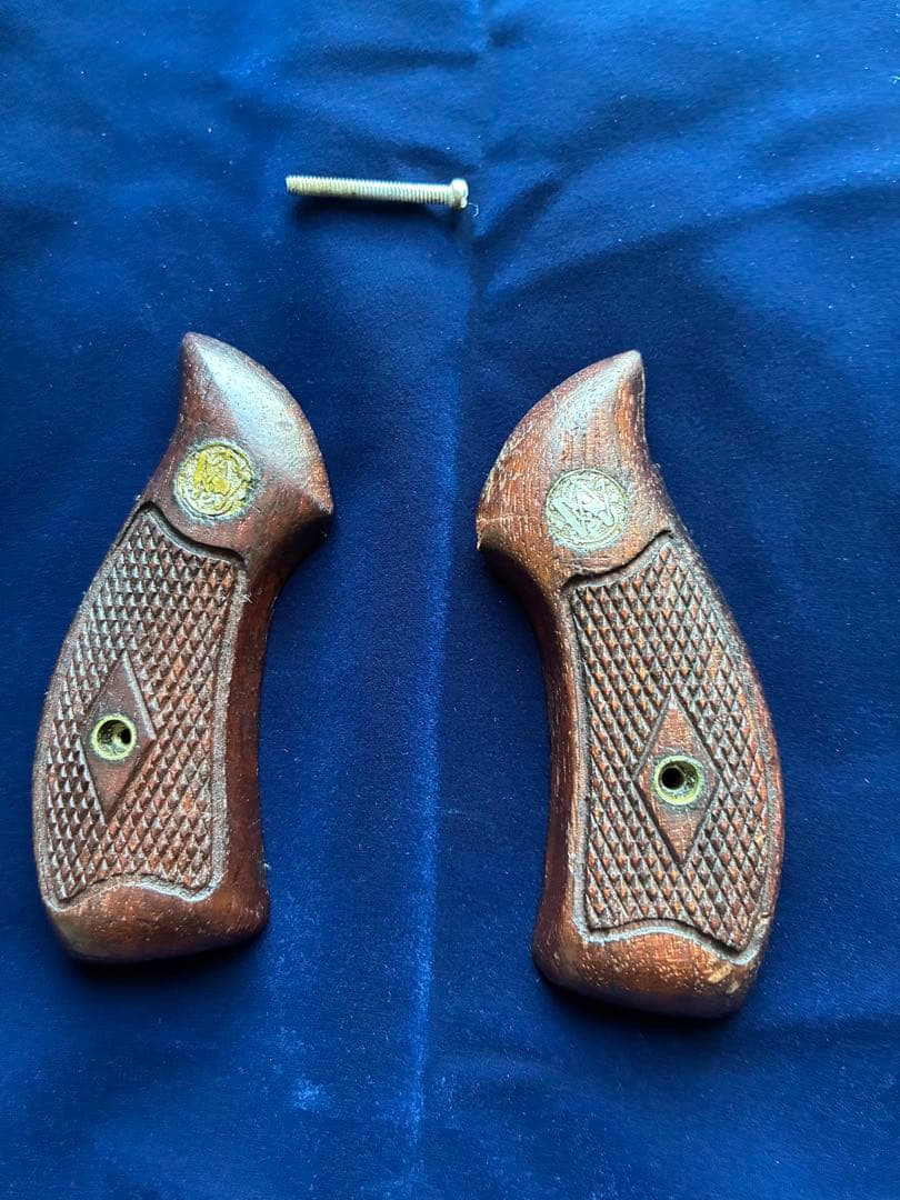 JフレームS &Wチーフスペシャル M36 純正　ダイヤモンドチェッカー