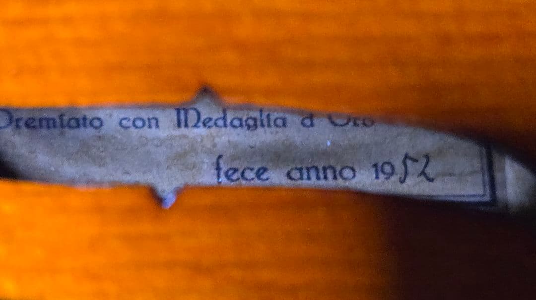 セ－ル本日限定バイオリン4/4 イタリアMARTINI ORESTE 1952年