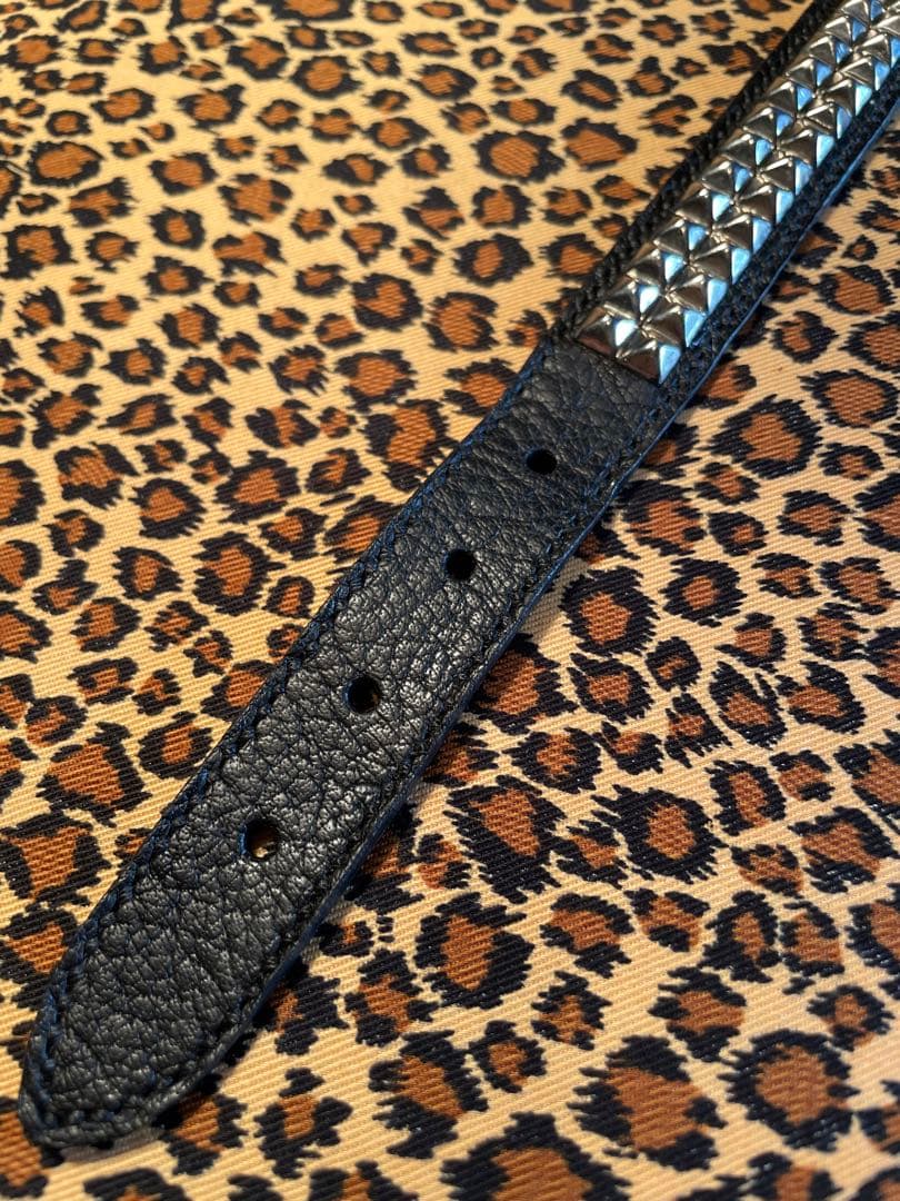 スタッズ　犬　首輪　小　ハーネス　本革