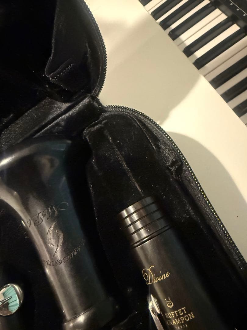 クランポン　クラリネット　ダブルケース　軽量　 B♭ A