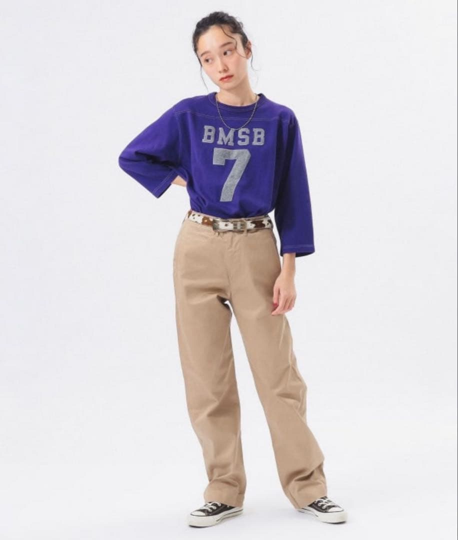 美品BEAMS BOY 別注BUZZ RICKSON'S チノパンツ　ベージュ