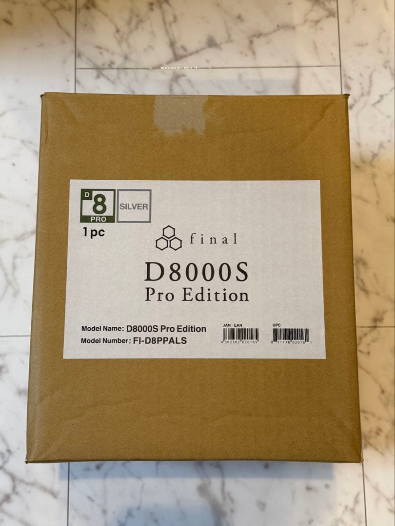 新品未使用 訳あり開封済みfinal D8000S Pro Edition