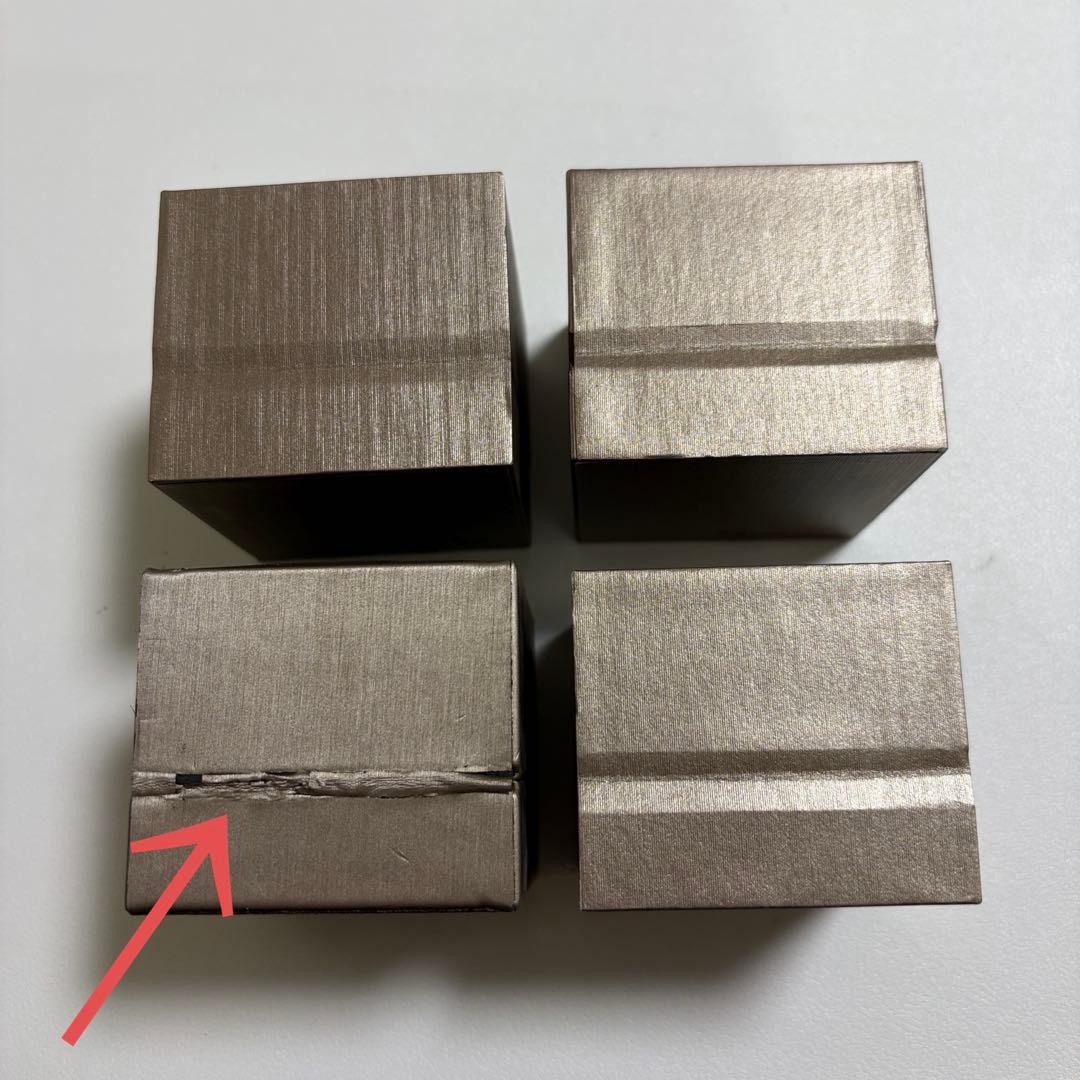 ブルガリ　リングケース　空箱　4個セット　現行品　リボン付き