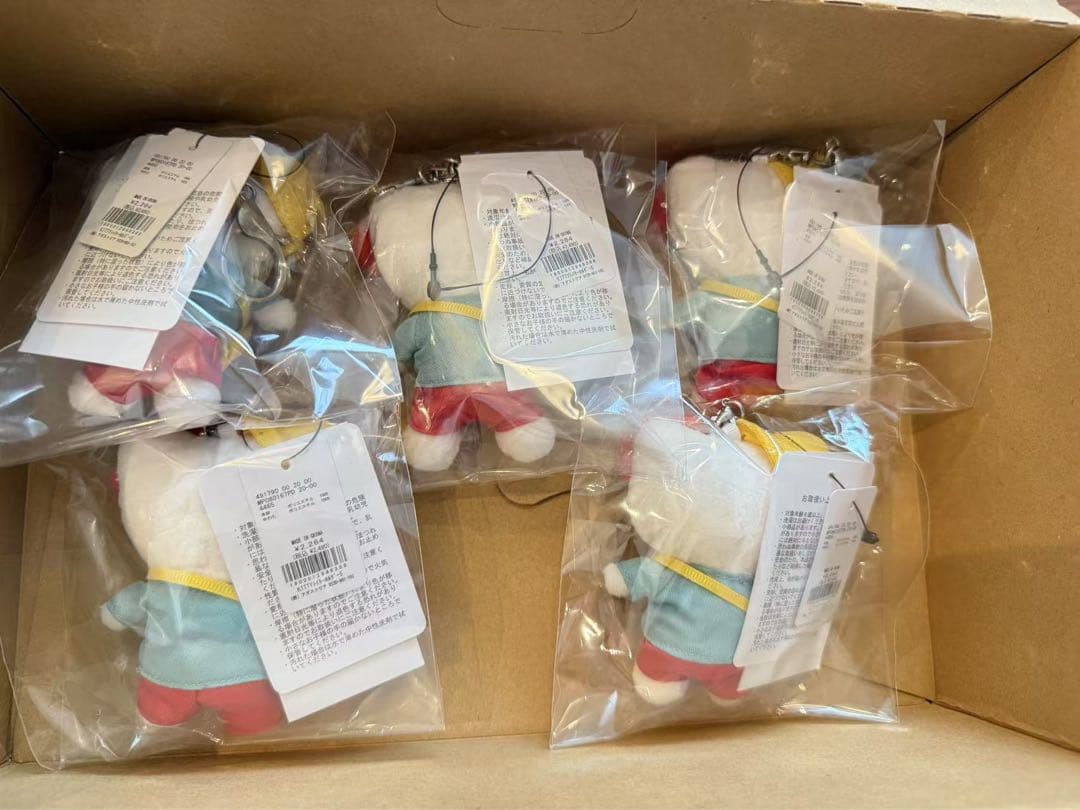 ローリーズファーム　Me% トイキーホルダーキティ 幼稚園 サンリオ 5点セット