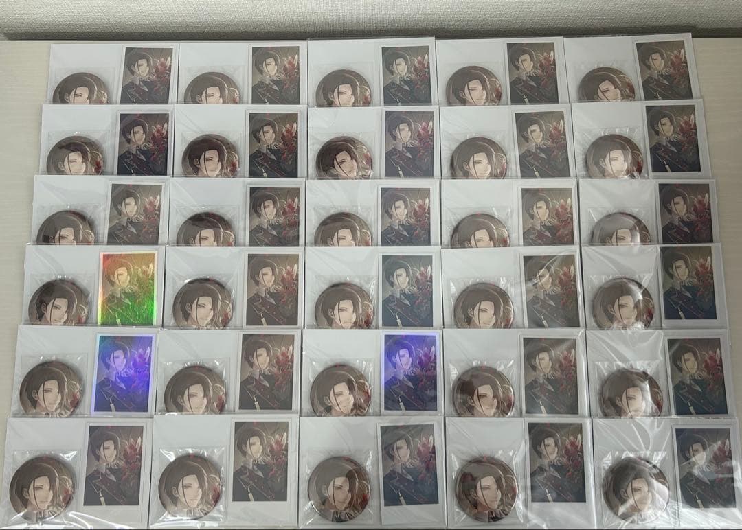 にじさんじ 加賀美ハヤト誕生日グッズ 2024 缶バッジ チェキ セット