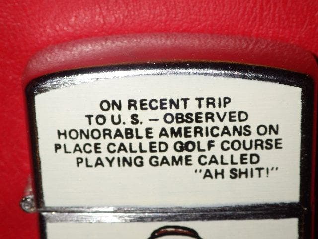 60’S★Nesor★ああ、クソっ！と叫ぶゲーム★オイルライター★ビンテージ★