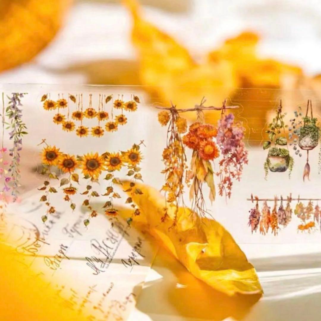 専用　未開封　ロマンチックガーデン6巻　PET マステ　コラージュ　在庫1