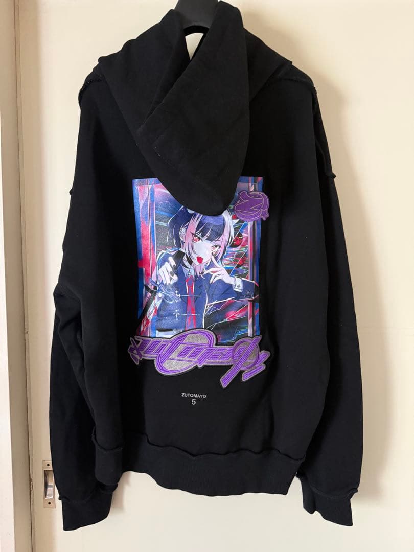 極美品　ずっと真夜中でいいのに。残機ニラパーカーXL ずとまよ