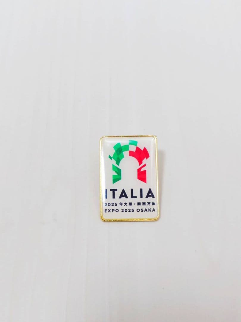 大阪・関西万博　イタリア限定ピンバッチ　非売品