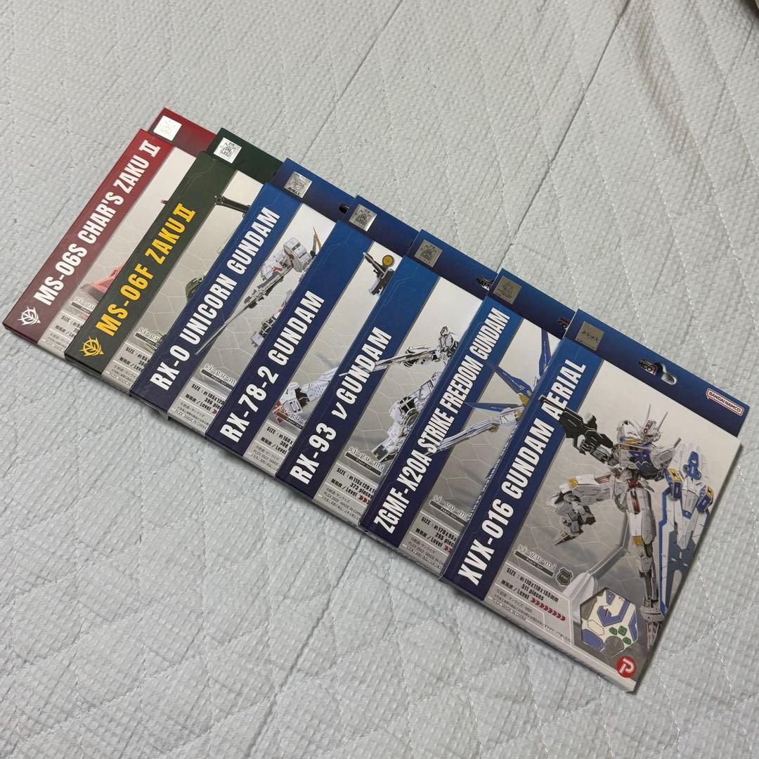 新品　Paper Art si-gu-mi PRO ガンダム/ザク計7点セット
