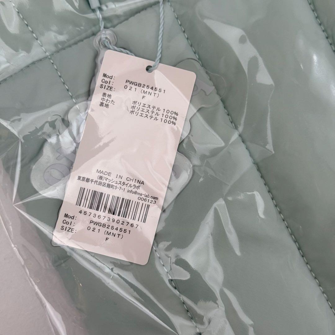 【新品未開封】ジン　ジェラートピケ　 トートバック(MINT)