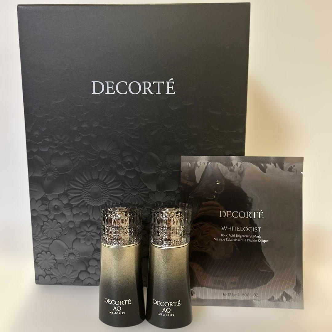 55周年限定品　デコルテAQミリオリティ　乳液　化粧水　パックのおまけ付き