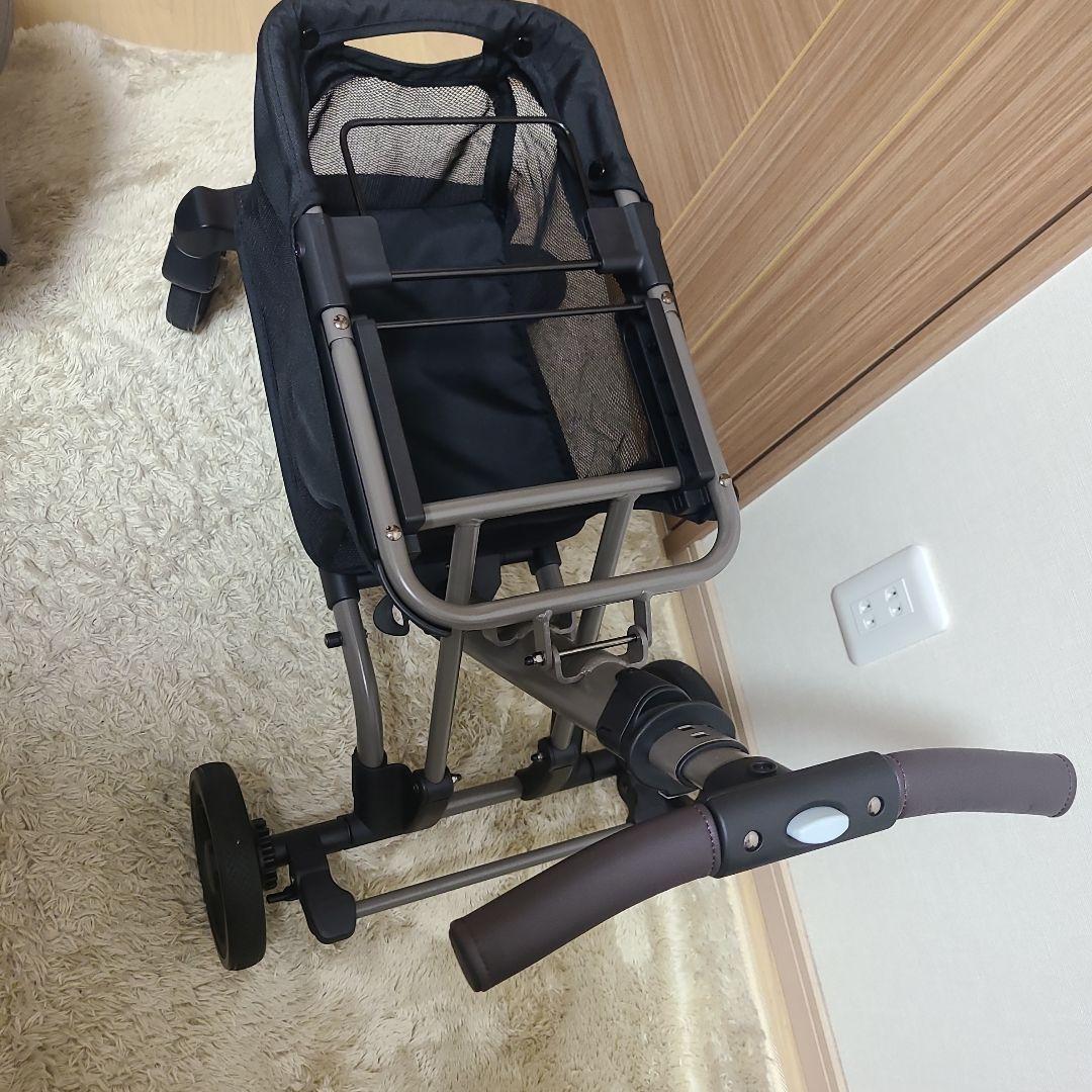 AIRBUGGY wizX ペットカート カーキ色