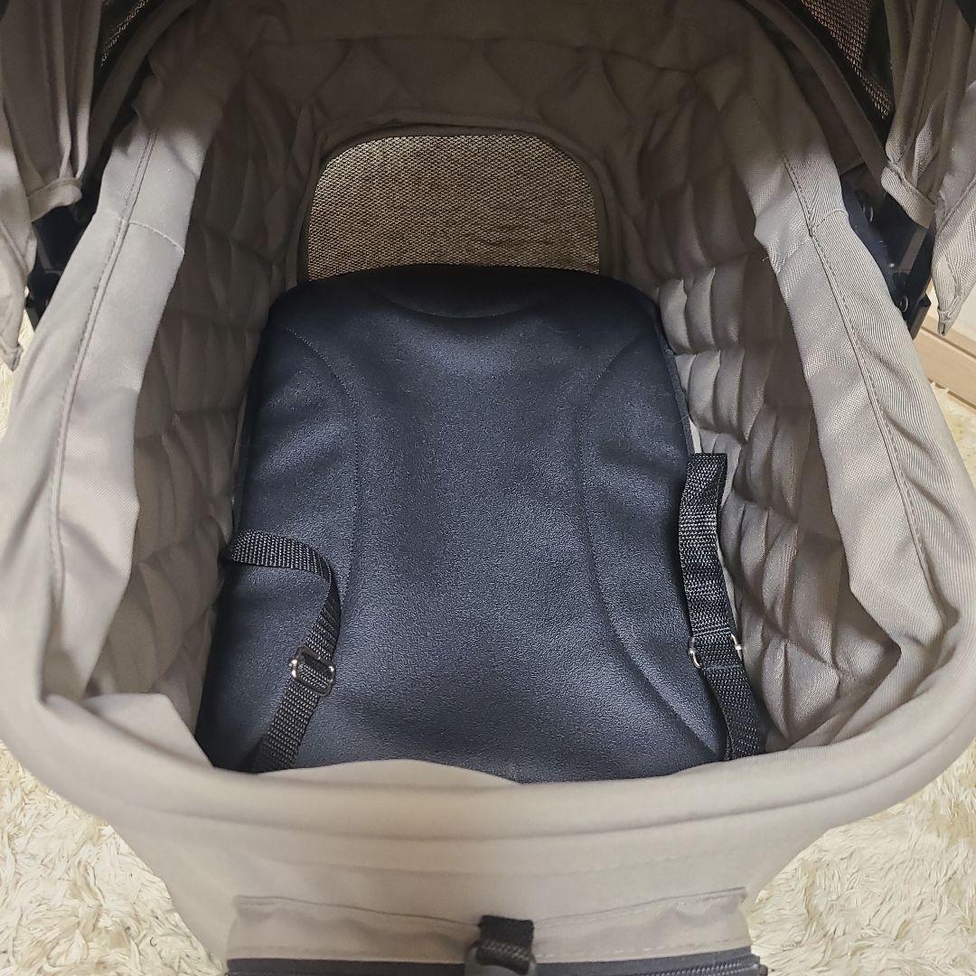 AIRBUGGY wizX ペットカート カーキ色