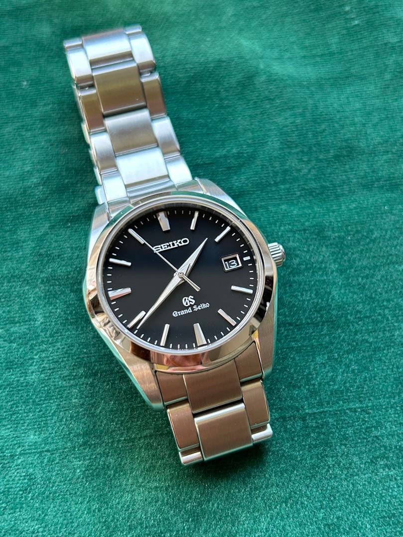 美品 Grand Seiko 9F62-0ABO/SBGX061 黒文字盤
