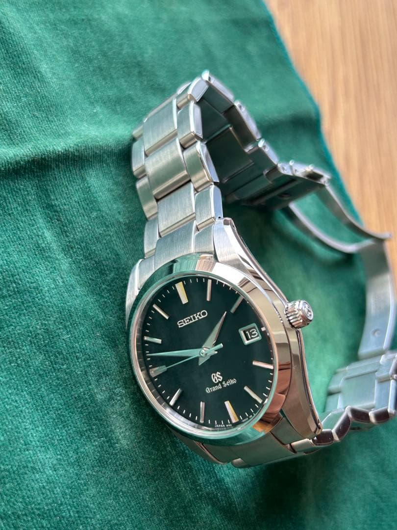 美品 Grand Seiko 9F62-0ABO/SBGX061 黒文字盤