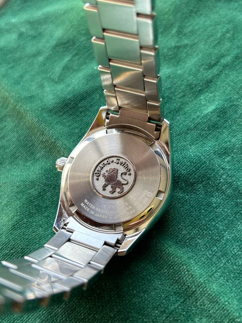 美品 Grand Seiko 9F62-0ABO/SBGX061 黒文字盤
