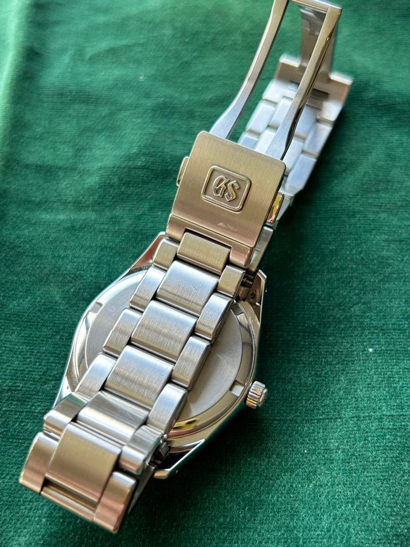 美品 Grand Seiko 9F62-0ABO/SBGX061 黒文字盤