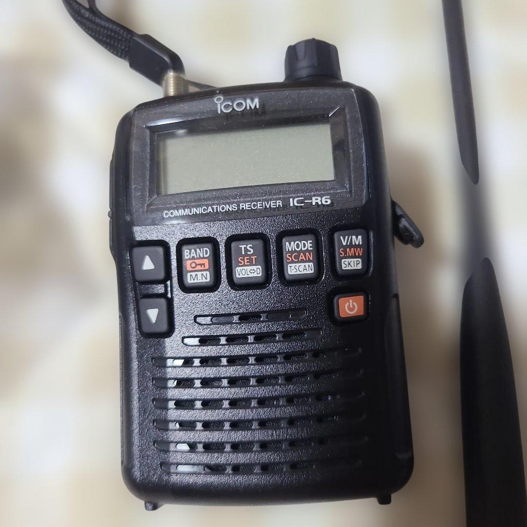 ICOM IC-R6 受信機 エアーバンドスペシャル AM/FM/WFM