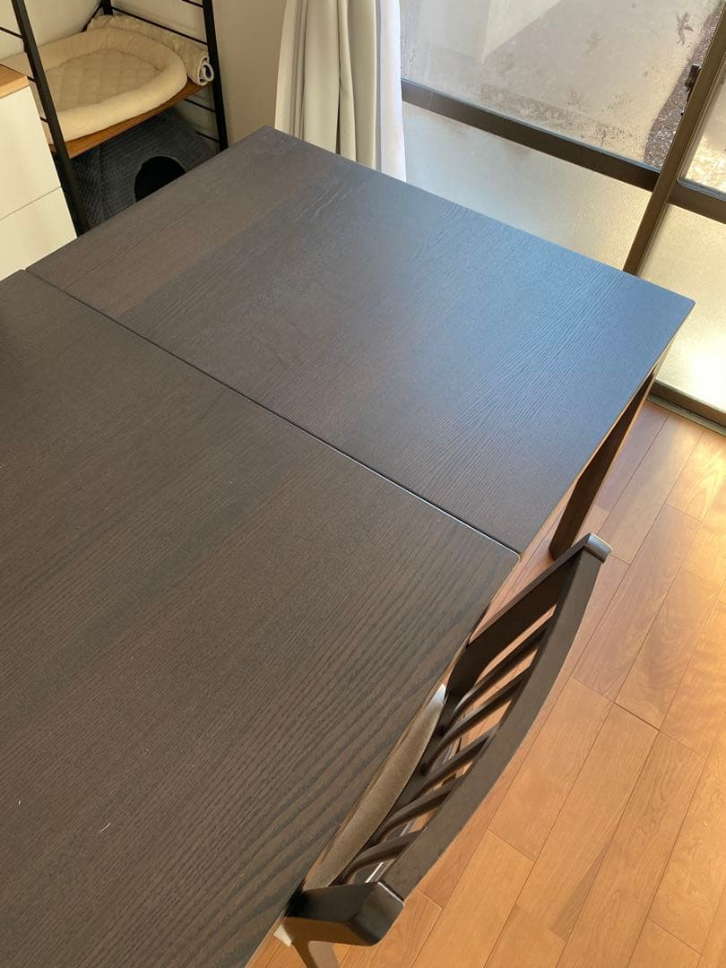 【京都市引き取りのみ】IKEA ダイニングテーブル&チェア　エーケダーレン