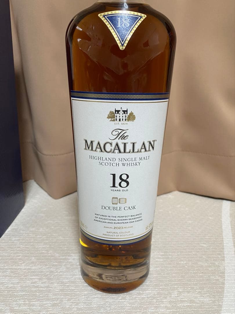 【新品未開封】ザ・マッカラン ダブルカスク 18年 700ml