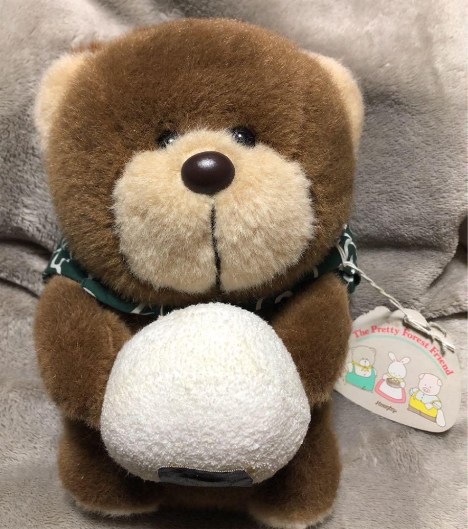美品❗️昭和レトロ❗️ぬいぐるみクマジロー❗️約23cm