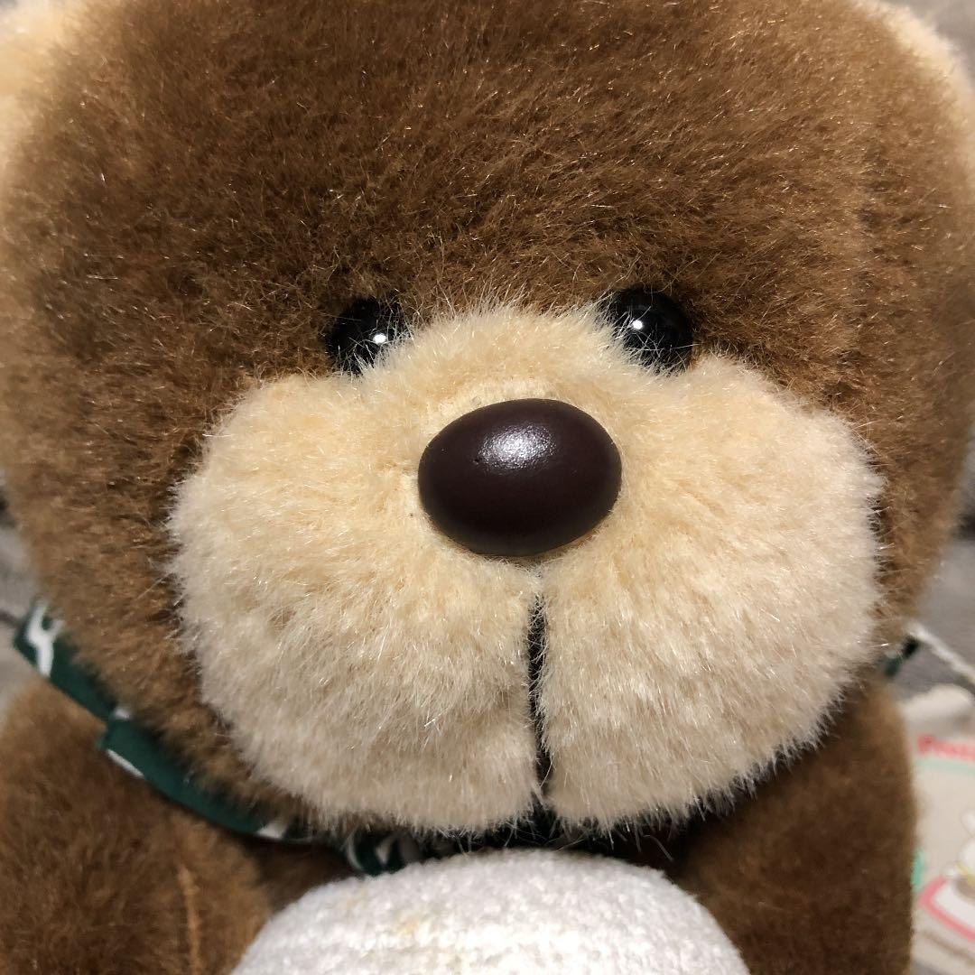 美品❗️昭和レトロ❗️ぬいぐるみクマジロー❗️約23cm