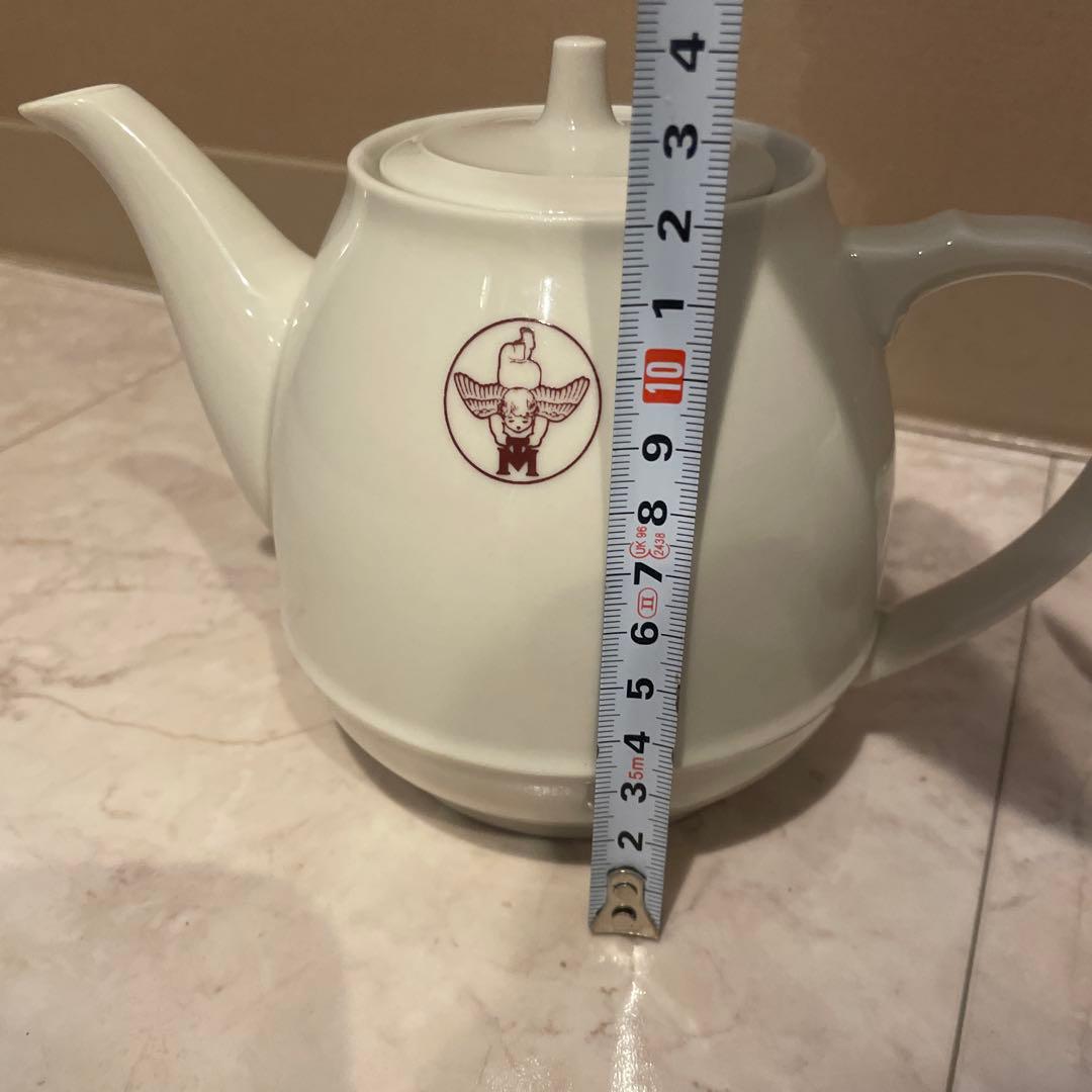 小*隆様 【貴重】森永　ティーポット　シュガーポット　森永製菓　ロゴ　エンゼルマ