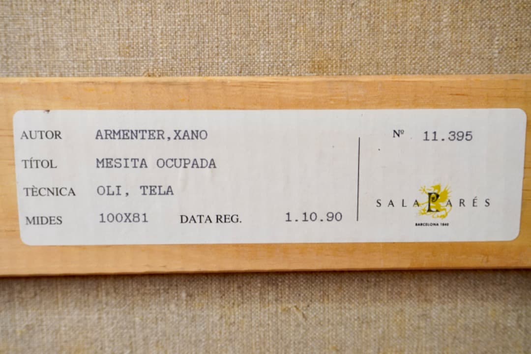 チャノアルメンテ 占領されたテーブル バルセロナ