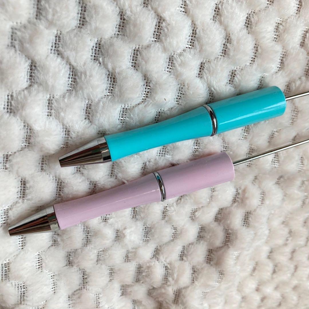 カスタムボールペン　ビーズボールペン　オリジナル　ハンドメイド　DIY 推し活