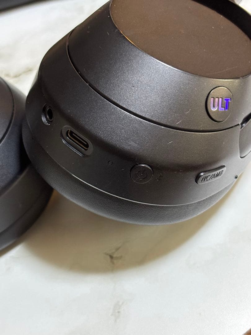 SONY ワイヤレスヘッドホン WH-ULT900N ブラック[難有]