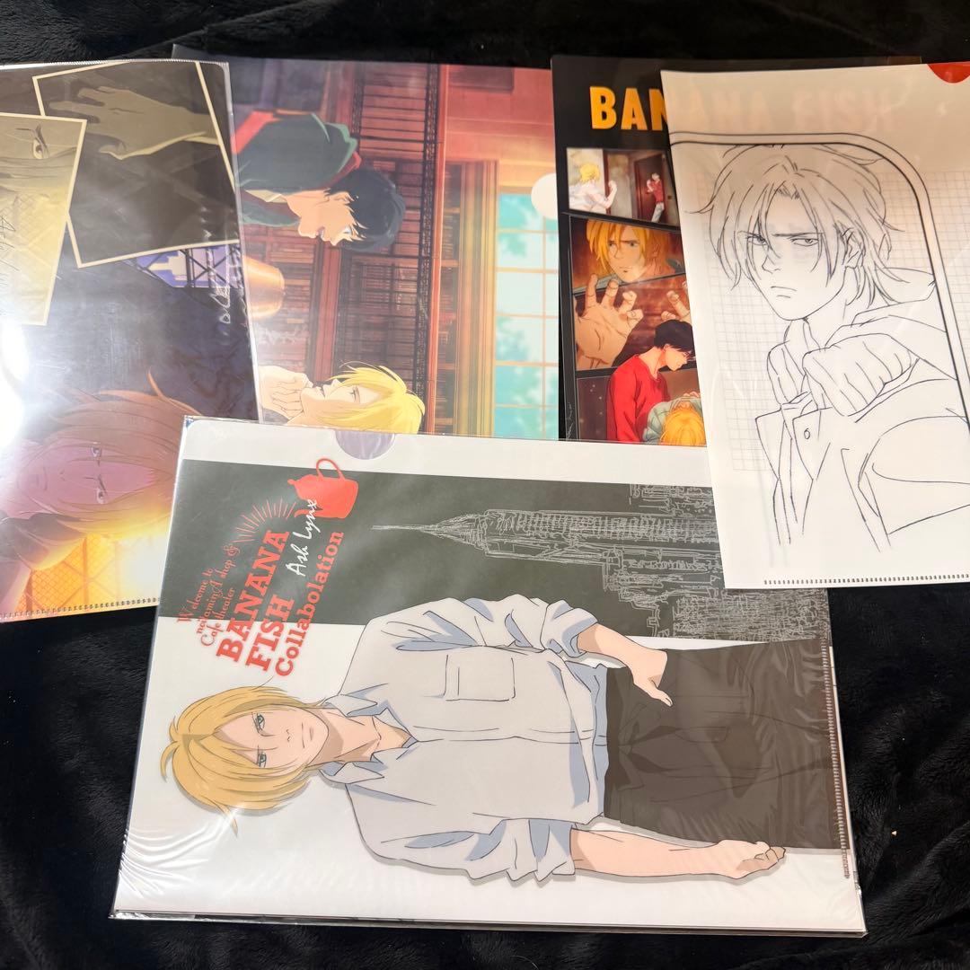 BANANAFISH ねんどろいど フィギュア クリアファイル他 まとめ売り