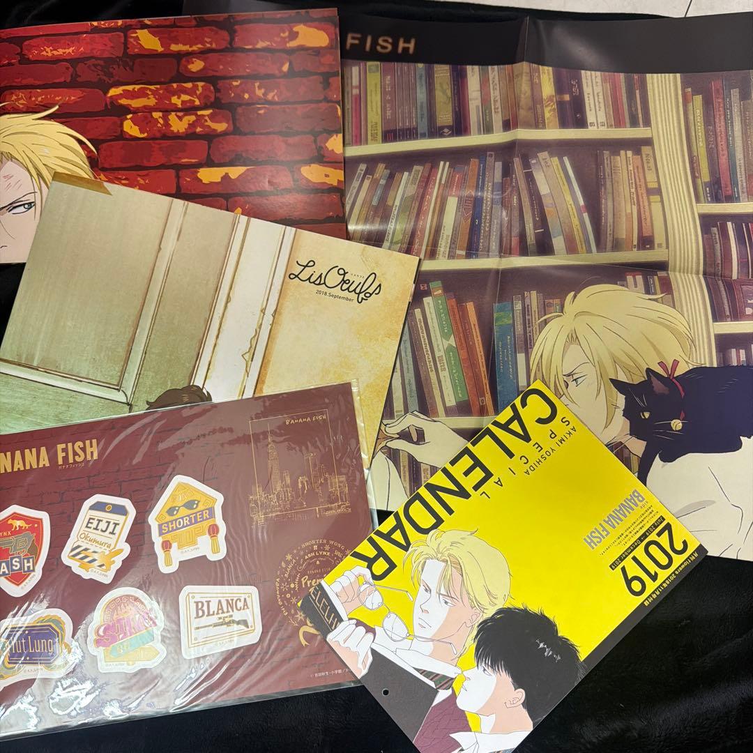 BANANAFISH ねんどろいど フィギュア クリアファイル他 まとめ売り