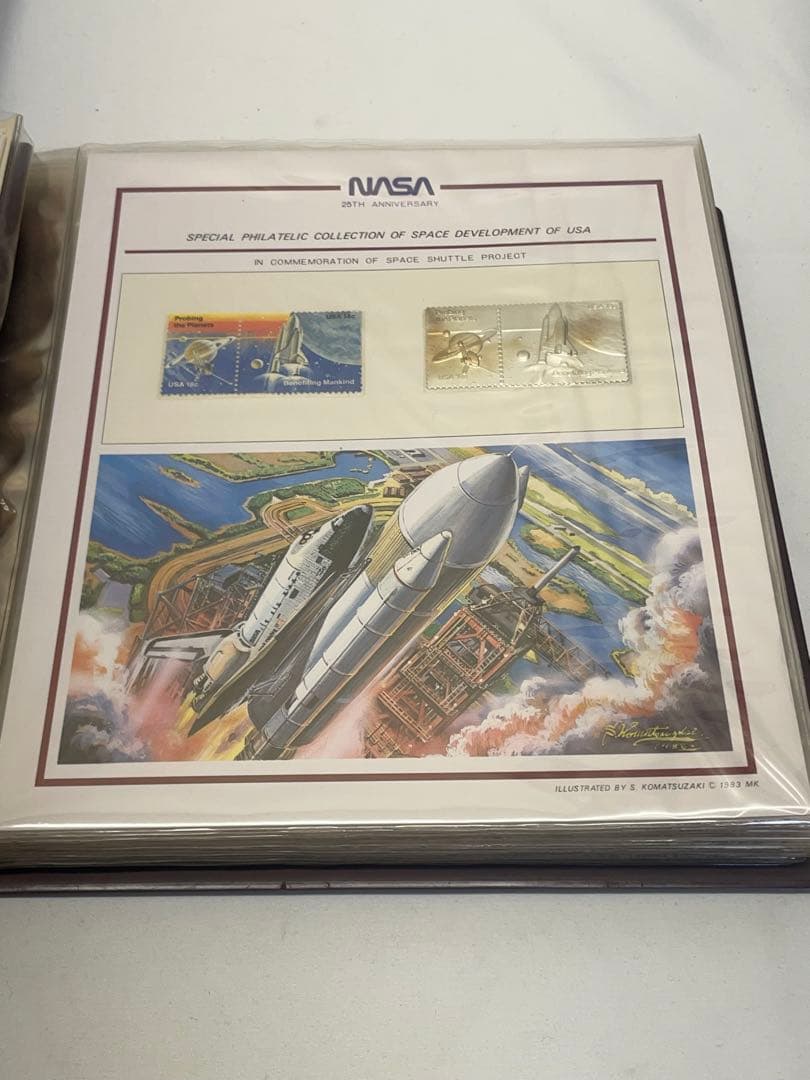 【希少】アメリカの宇宙開発特別郵趣コレクション