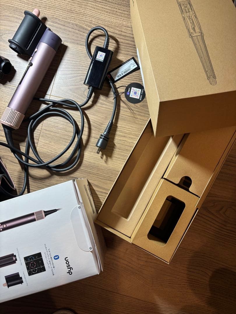 ル*☆様 ダイソンマルチスタイラー　フルセット　さくらチェリー　id HS08