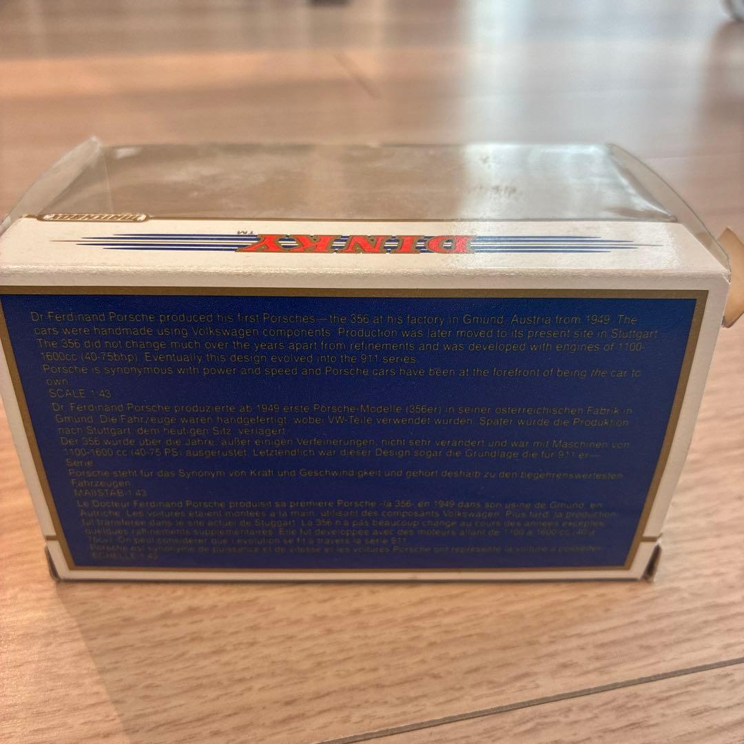 ミニカー dinky 1958 porsche 356a coupe dy25