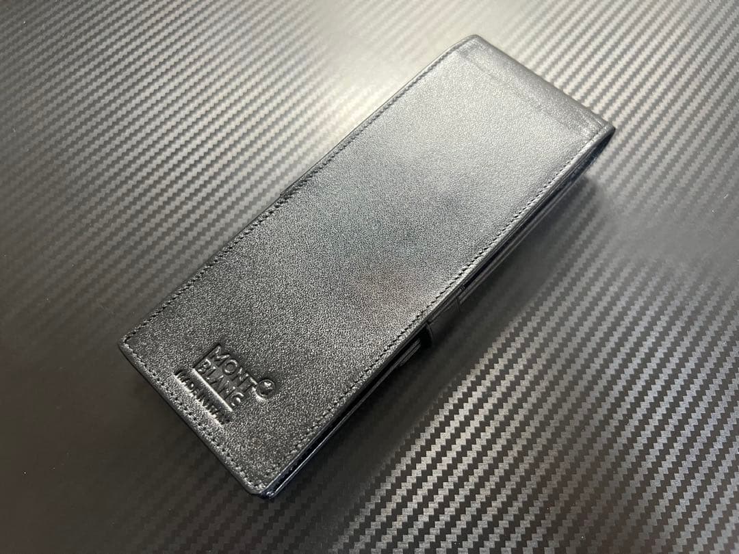 モンブラン シエナ ブラック 3本差し ペンケース