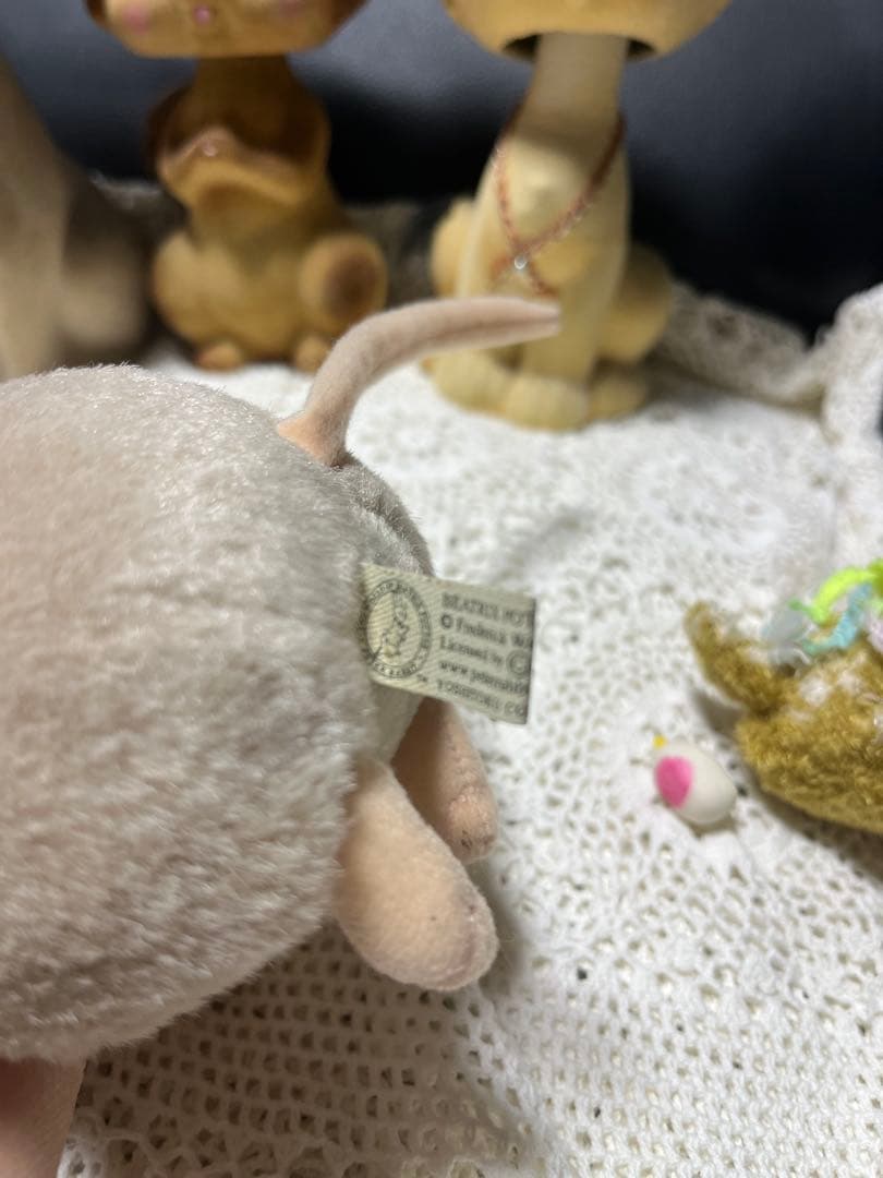 蚤の市　アンティークドール　置物　貯金箱