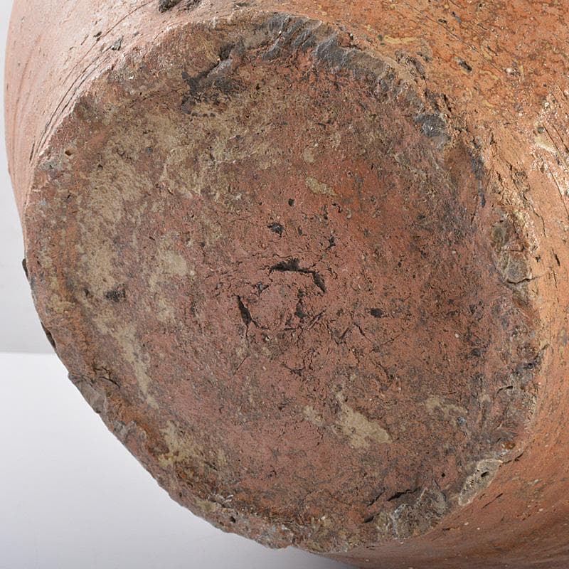 信楽焼　古信楽　種壺　高さ約45cm　C　R7460F