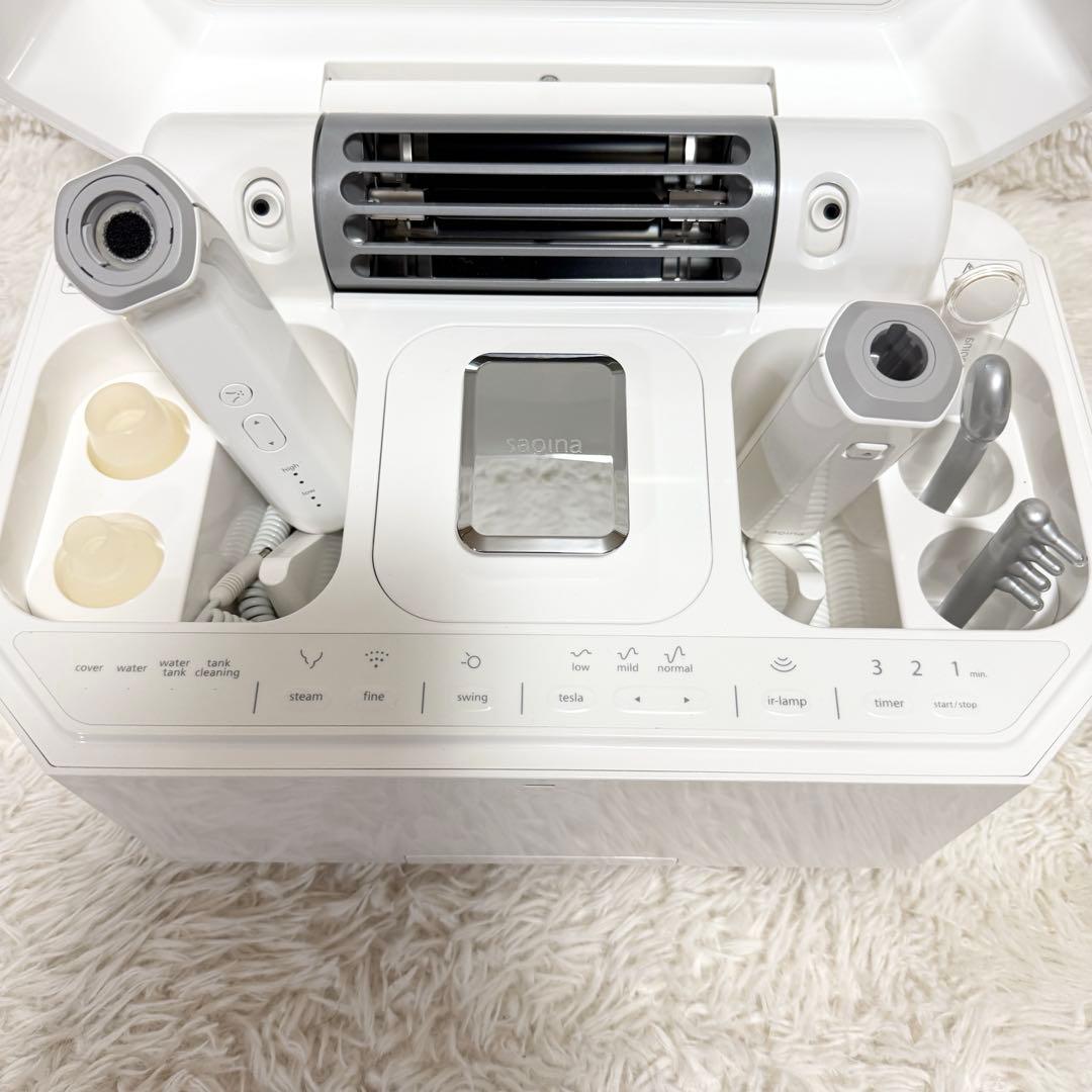 美品 コメット電機 saqinalulucie 美容機器 美顔器 スチームケア