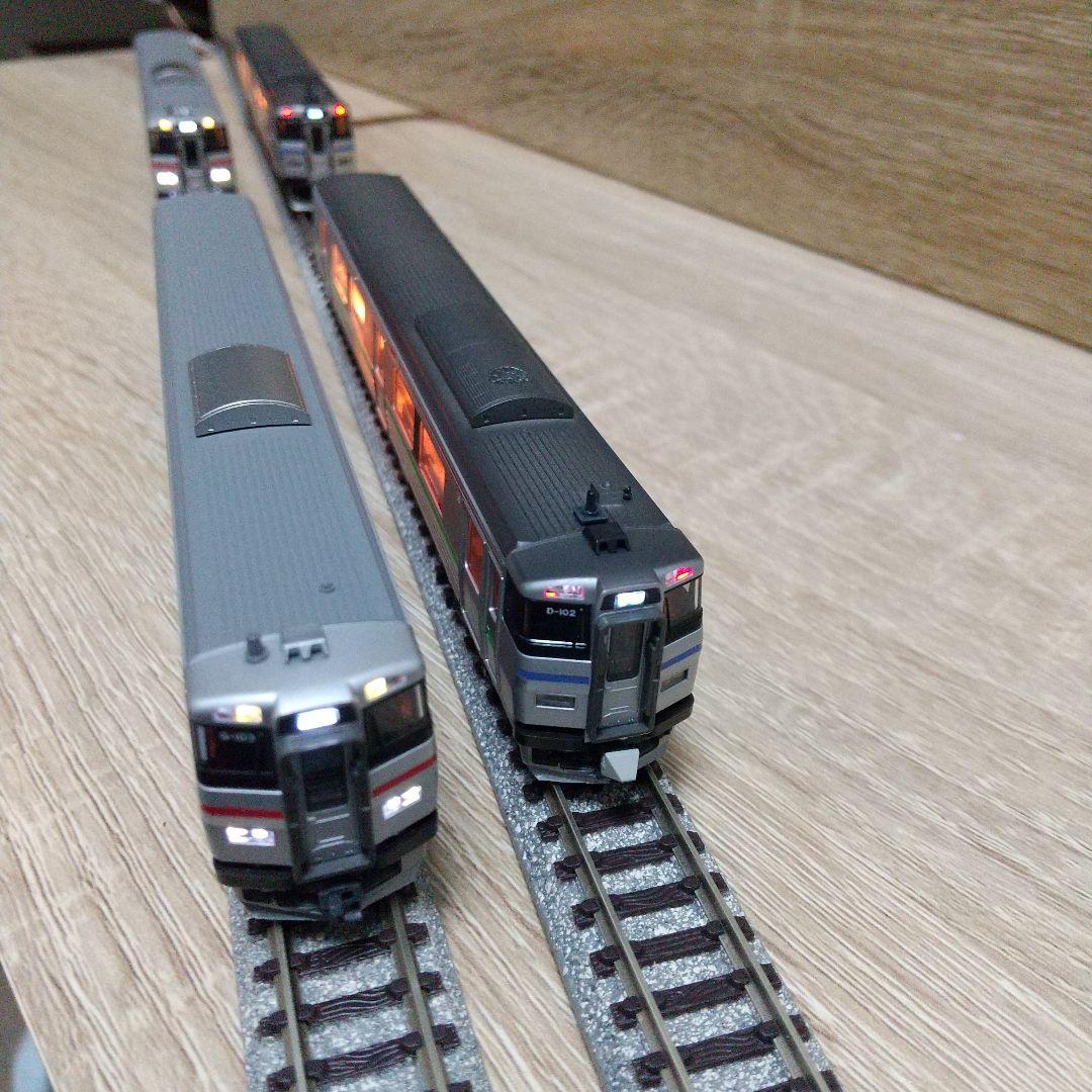 KATO 731系＆キハ201系 6両セット室内灯付