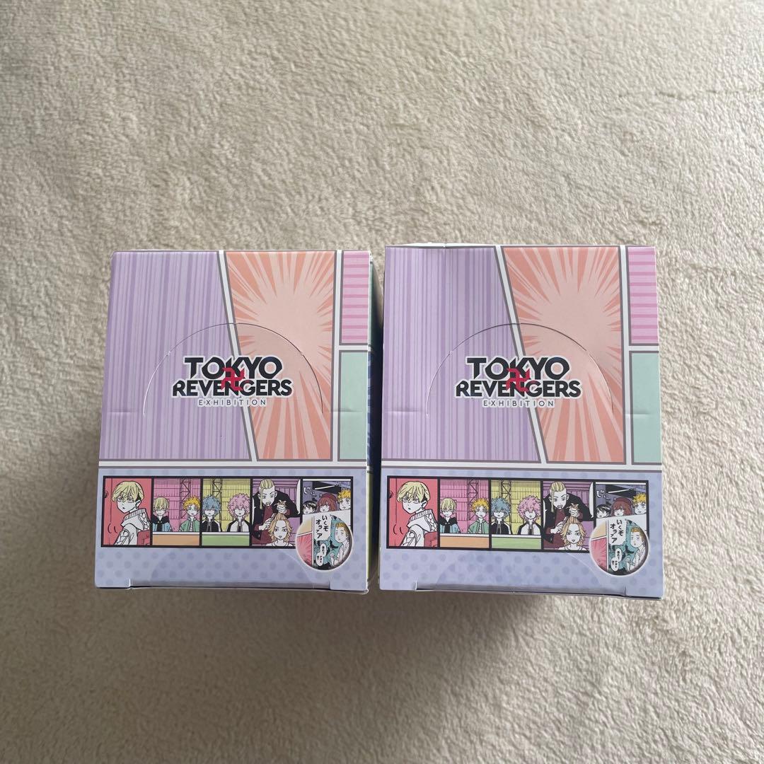 東京リベンジャーズ コミカル顔缶バッジコレクション 未開封 2BOX