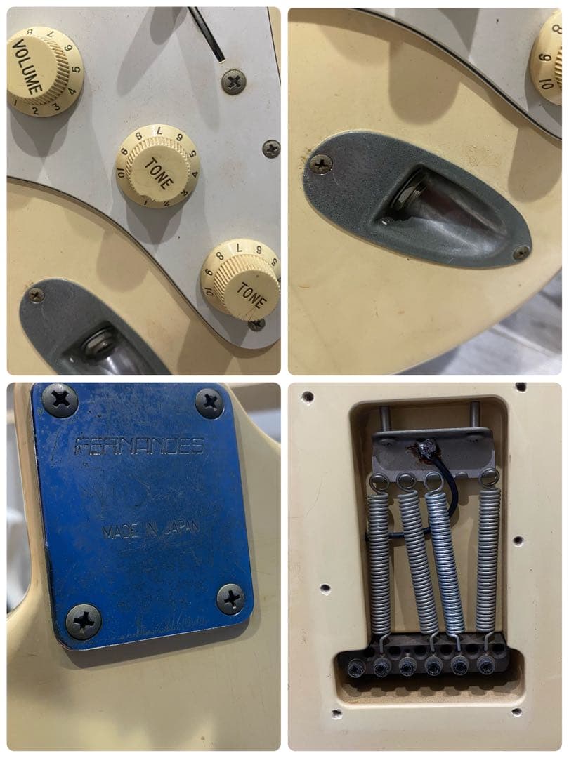 フェルナンデス ギター ストラト カスタム セイモアダンカン グリーンデイ