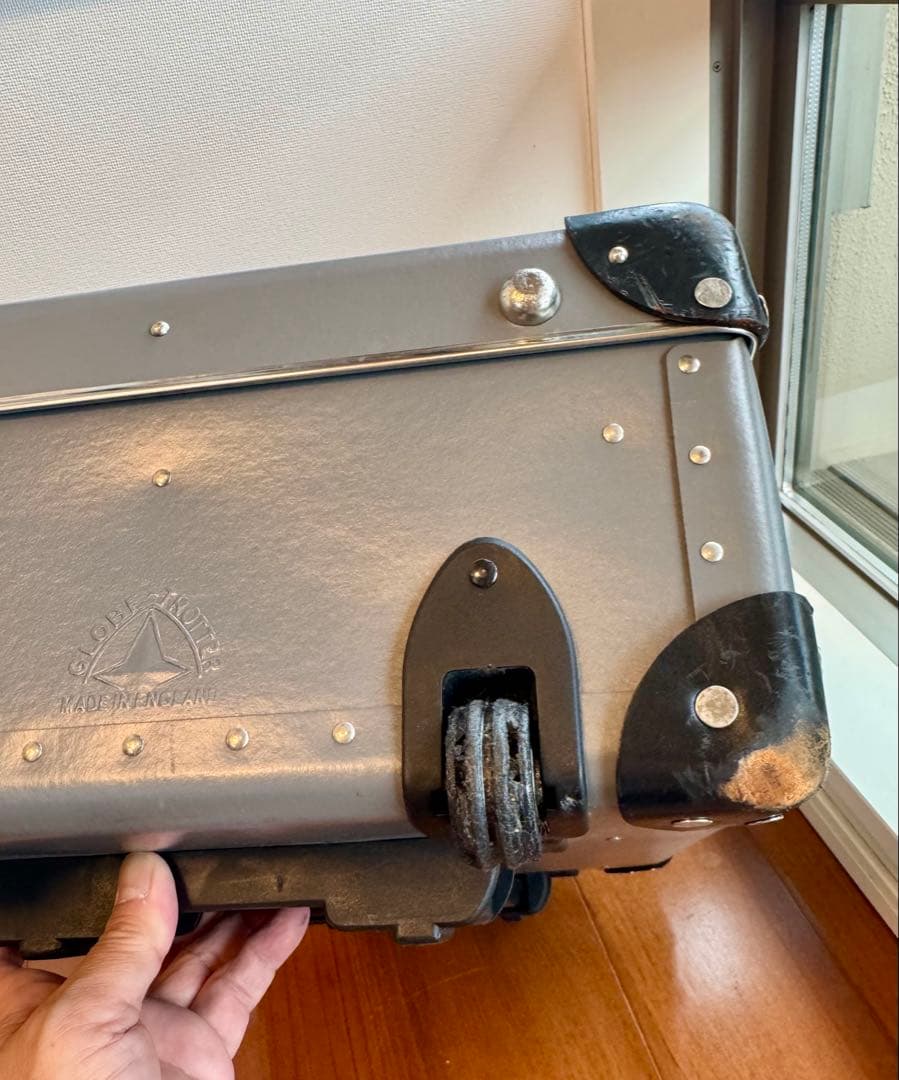 グローブトロッター　キャリーオン　イタリアcorso comoコラボグレイ