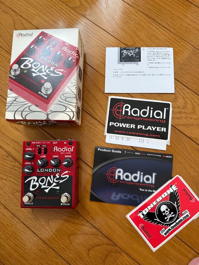 Radial London Bones Distortion ディストーション