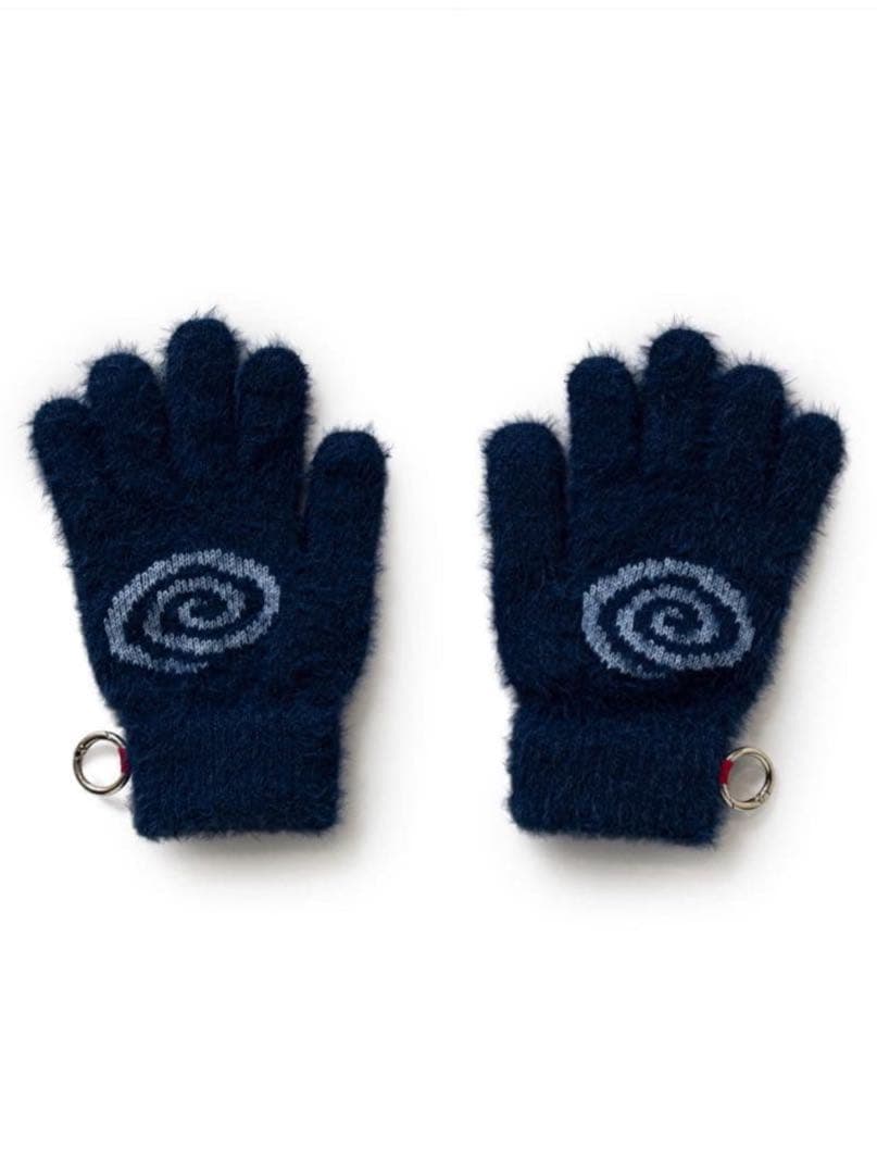 小物 GuruGuru Hairy Gloves (NAVY)