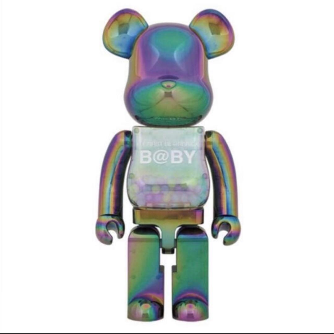 ベアブリックMY FIRST B@BY CLEARBLACKCHROMEVer.