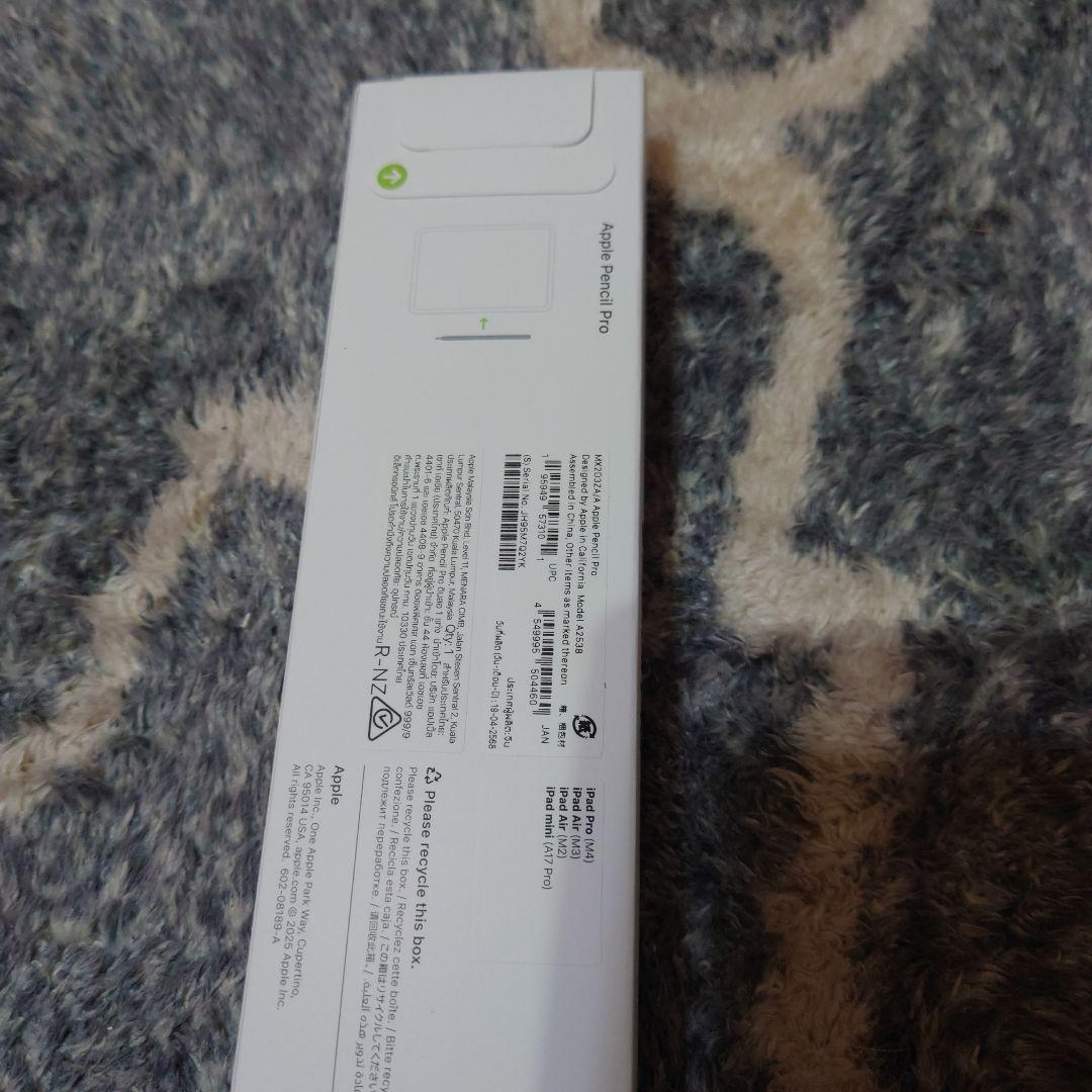 Apple Pencil pro 型番 MX2D3ZA/A